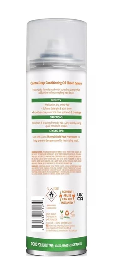 Cantu Shea Butter Oil Sheen,10 OZ, 284ml x-pression