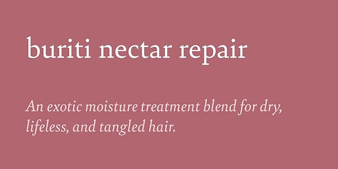 Camille Rose Buriti Nectar Repair Hair Oil, for Dry Brittle Lifeless Textured Hair, 4 fl oz x-pression