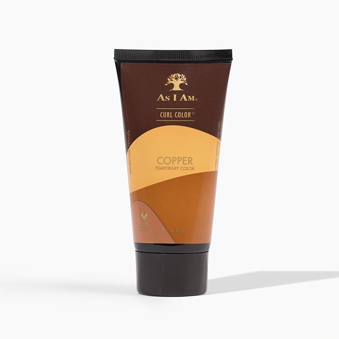 As I Am Curl Color - Copper - 3 oz - Color & Curling Gel - Temporary x-pression