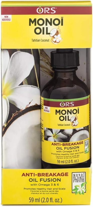 ORS Monoi Oil Anti Breakage Oil Fusion, 2 Oz (59 ml) x-pression