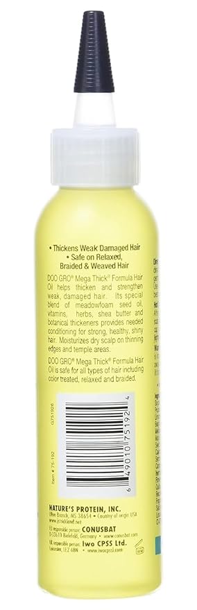 DOO GRO Mega Thick Formula Hair Oil, 4.5 oz x-pression