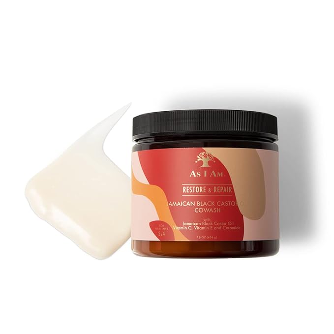 As I Am Restore & Repair Jamaican Black Castor Oil Co-Wash - 16 ounce x-pression