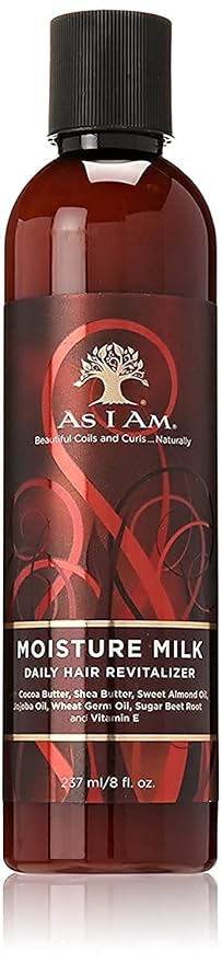 AS I AM Moisture Milk Daily Hair Revitalizer, 8 Oz x-pression