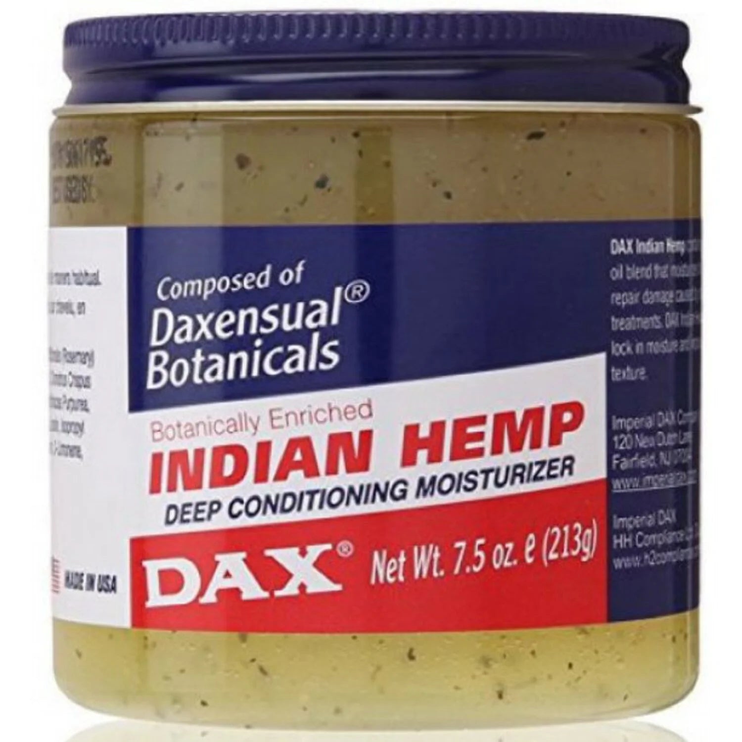 DAX Indian Hemp Deep Conditioning Moisturizer, Unscented, 7.5 Ounce | 14 Ounce x-pression