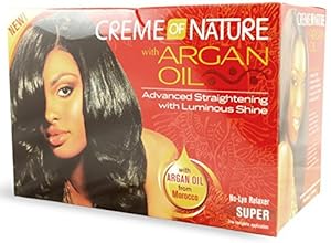 Crème of Nature Argan Oil Relaxer Formula, Super x-pression