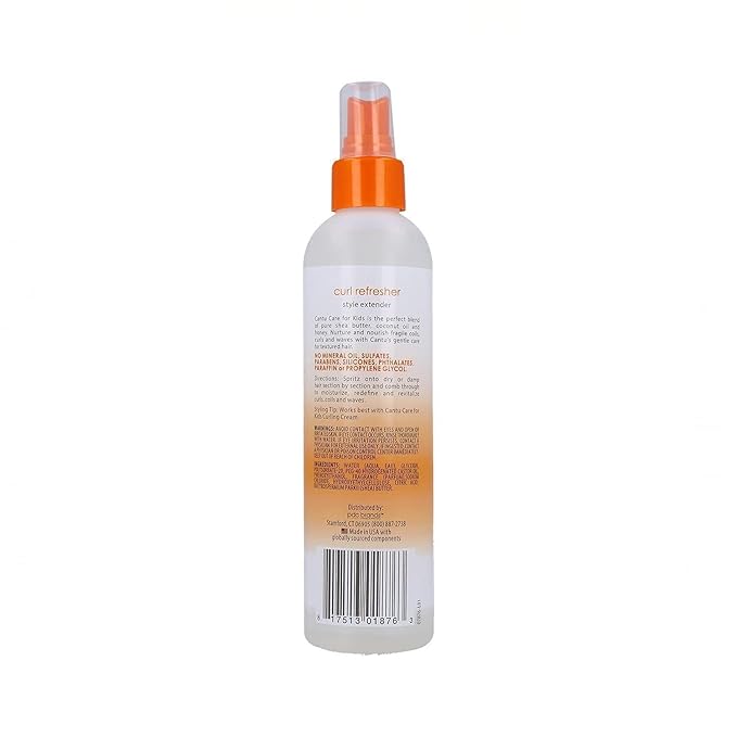 Cantu kids curl refresher style extender and define curls, 8 Oz, 237ml x-pression