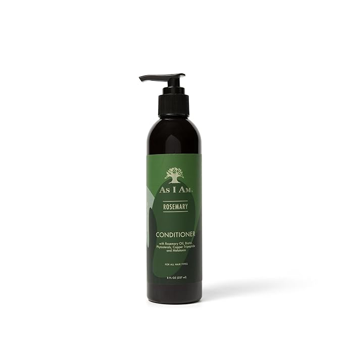 As I Am Rosemary Conditioner - 8 oz - with Melatonin & Ceramide x-pression
