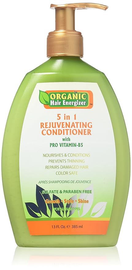 Organic Hair Energizer 5 In 1 Rejuvenating Conditioner, 13 Ounce x-pression
