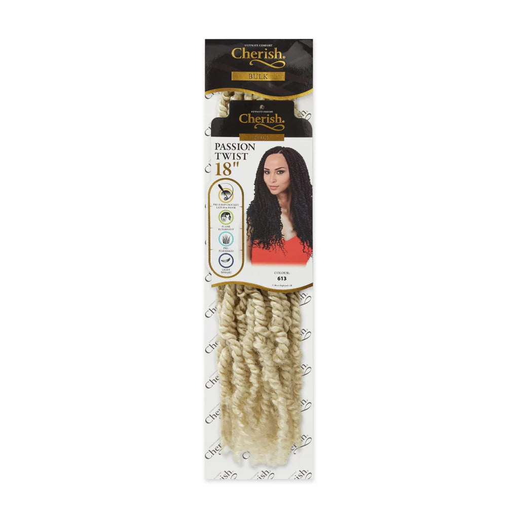Cherish Passion Twist Braiding Hair Crochet Hair Braid 18" Length x-pression