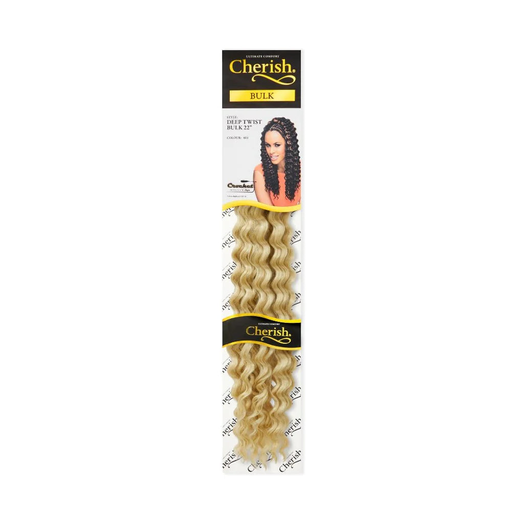 Cherish Deep Twist Bulk 22'' Synthetic Hair Braids All Colors x-pression