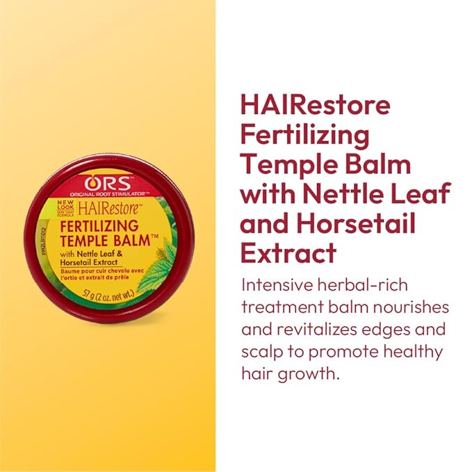 ORS HaiRestore Fertilizing Temple Balm with Nettle Leaf and Horsetail Extract, 2 Ounce, 57 g x-pression