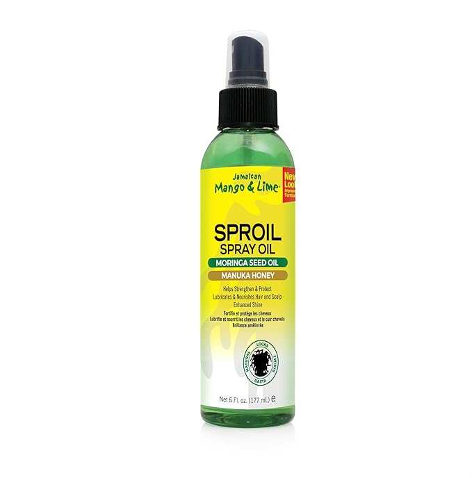 Jamaican Mango & Lime Sproil Spray Oil For Hair, 6 Fl Oz x-pression