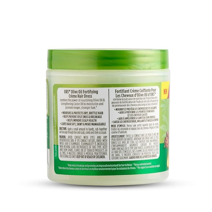 Organic Root Stimulator Olive Oil Hair Dress Cream, 6 Ounce, 170 g x-pression