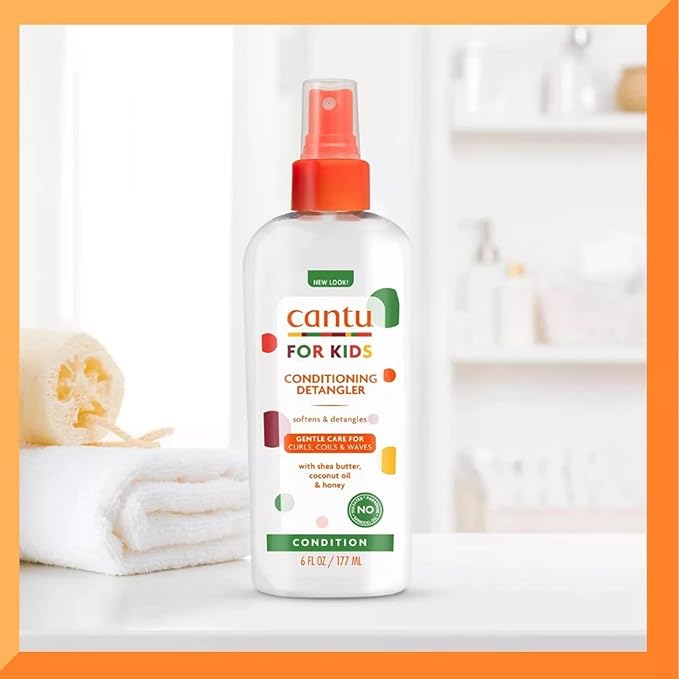 Cantu Care for Kids Conditioning Detangler, 6 fl oz, (177 ml) x-pression