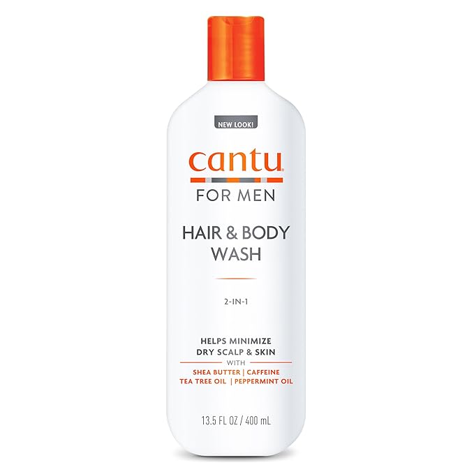 CANTU Men's 2-In-1 Shampoo and Bodywash, 400 ml x-pression
