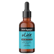 Aunt Jackie's Elixir Essentials Hair & Scalp Oil Enriched with Biotin, Rosemary & Mint, Nourishes, Thickens & Supports Hair Growth, 2 oz x-pression