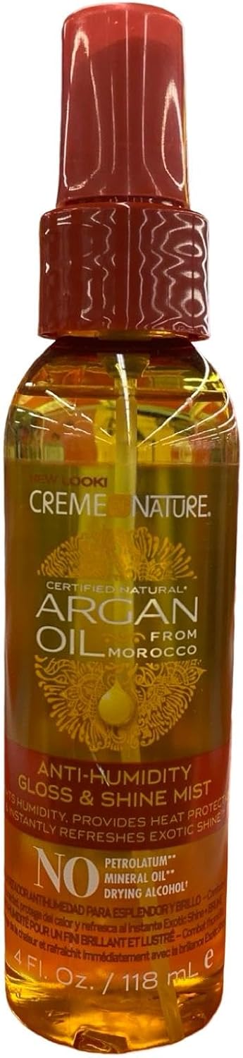 Crème of Nature Argan Oil Gloss & Shine Mist 4 oz. x-pression