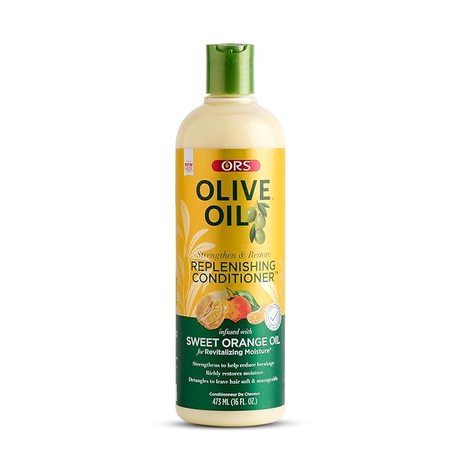 ORS Olive Oil Classics Replenishing Conditioner with Sweet Orange Oil for Revitalizing Moisture, (16.0 oz) x-pression
