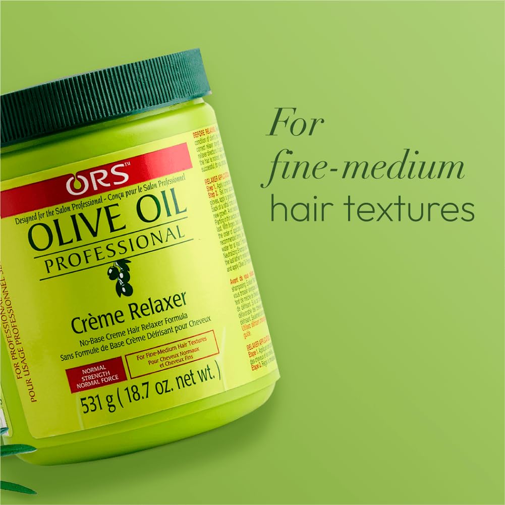 ORS Olive Oil Professional Crème Relaxer Normal Strength 18.75 Ounces, 531 ml x-pression
