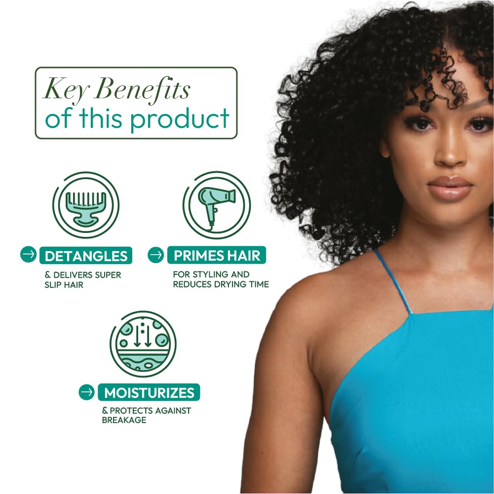 ORS Olive Oil Max Moisture Leave-In Conditioner with Rice Water and Electrolytes for Supercharged Hair Hydration 16.0 Ounce x-pression