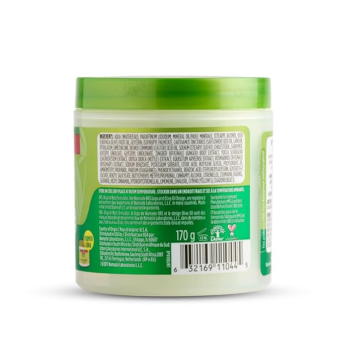 Organic Root Stimulator Olive Oil Hair Dress Cream, 6 Ounce, 170 g x-pression