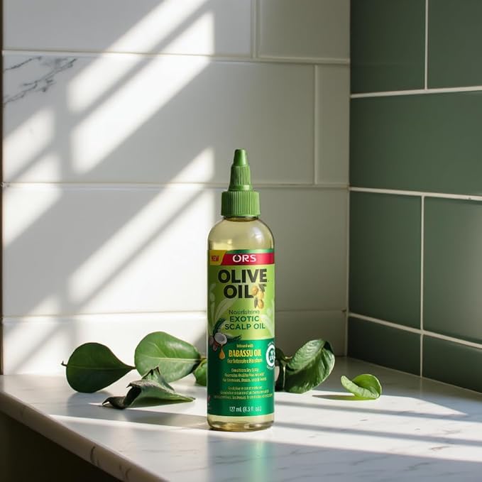 ORS Olive Oil Nourishing Exotic Scalp infused with Babassu Oil for Intensive Moisture 4.3 oz x-pression