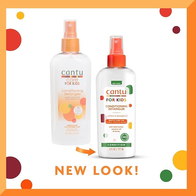 Cantu Care for Kids Conditioning Detangler, 6 fl oz, (177 ml) x-pression