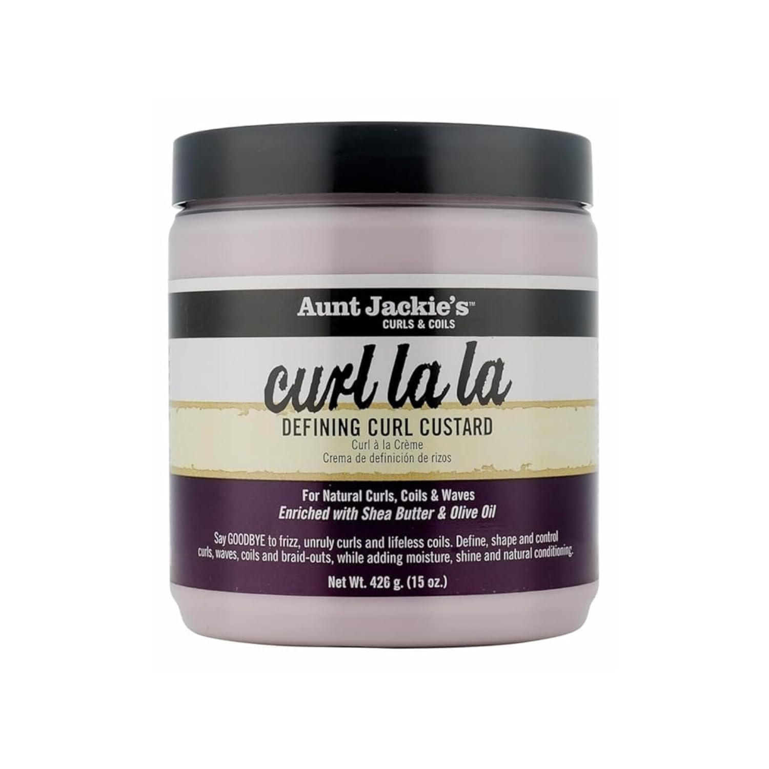 Aunt Jackie's Curl La La Defining Curl Custard (15 Oz) x-pression