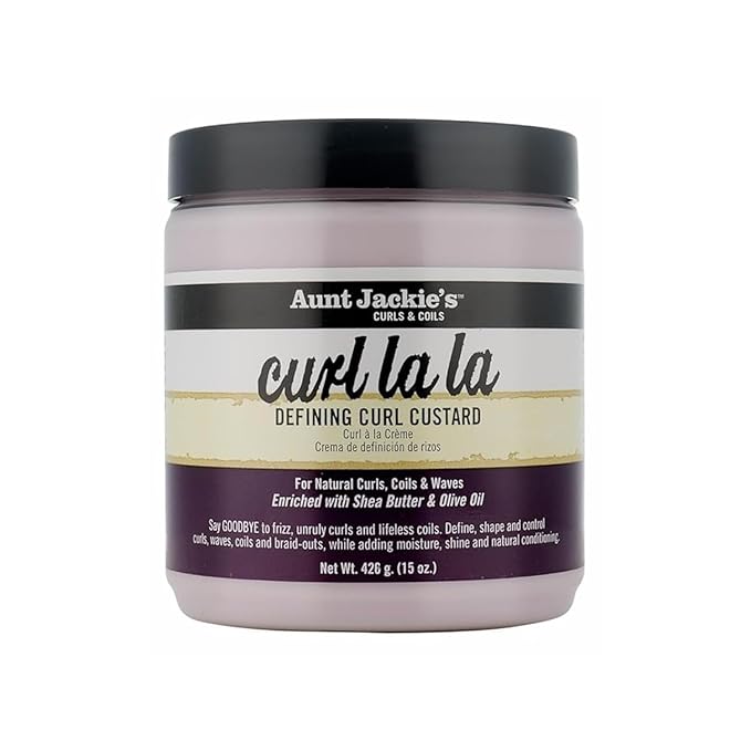 Aunt Jackie's Curl La La Defining Curl Custard (15 Oz) x-pression