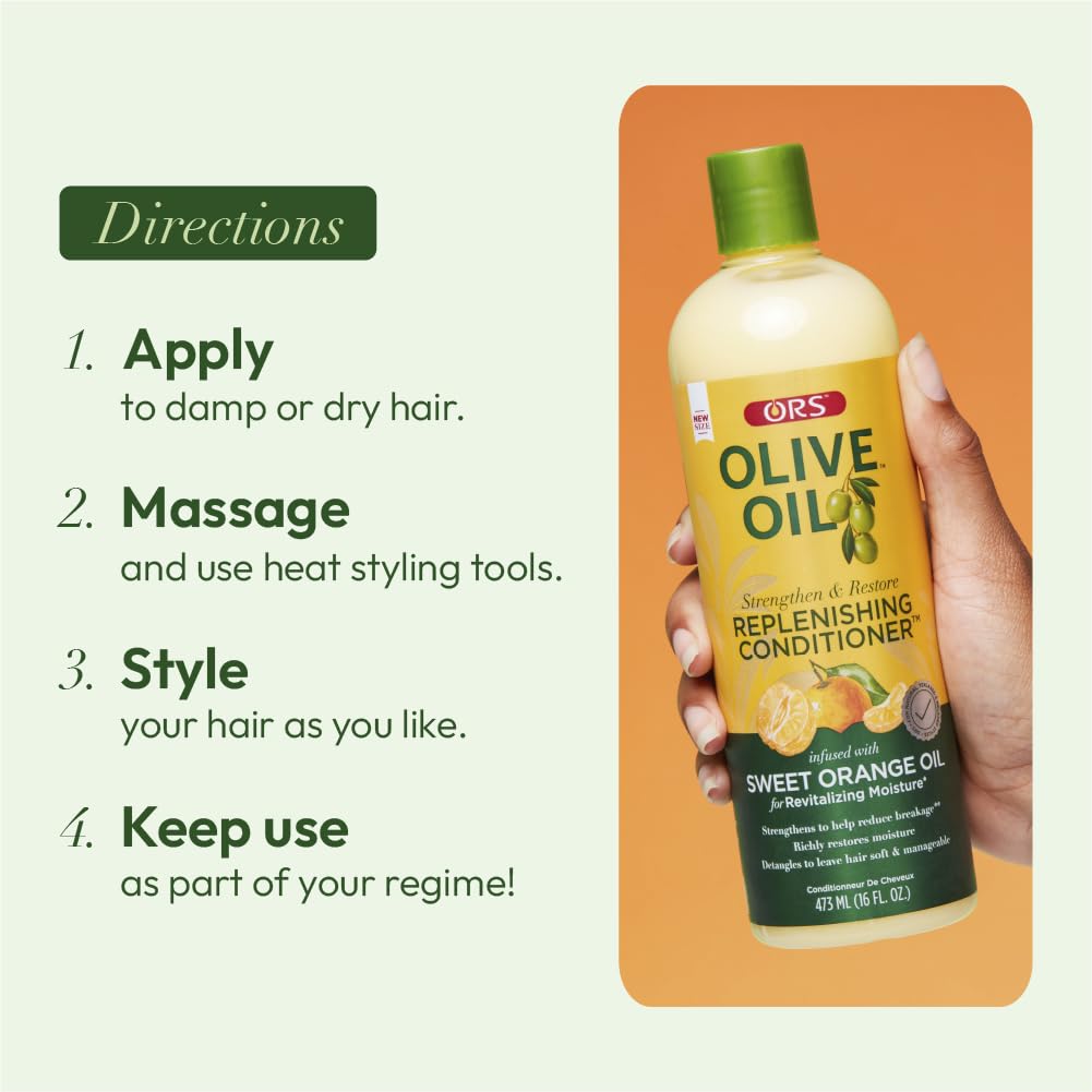 Organic Root Stimulator Olive Oil Replenishing Conditioner, 12.25 Ounce x-pression