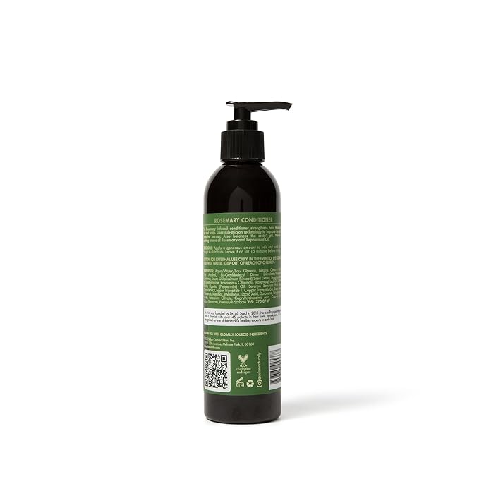 As I Am Rosemary Conditioner - 8 oz - with Melatonin & Ceramide x-pression