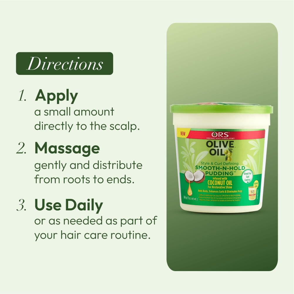 Organic Root Stimulator Olive Oil Smooth-n-Hold Pudding, 13 Ounce x-pression