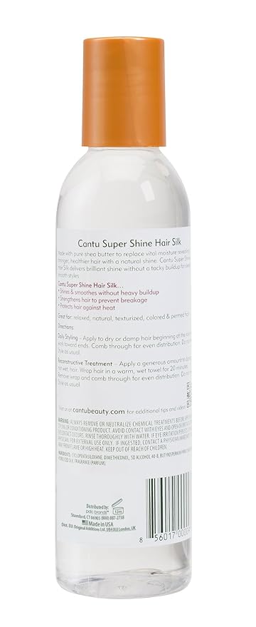 Cantu Shea Butter Super Shine Hair Silk, 6 Fluid Ounce x-pression