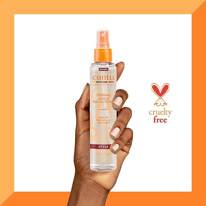 Cantu Shea Butter Thermal Shield Heat Protectant, 5.1 Fluid Ounce x-pression
