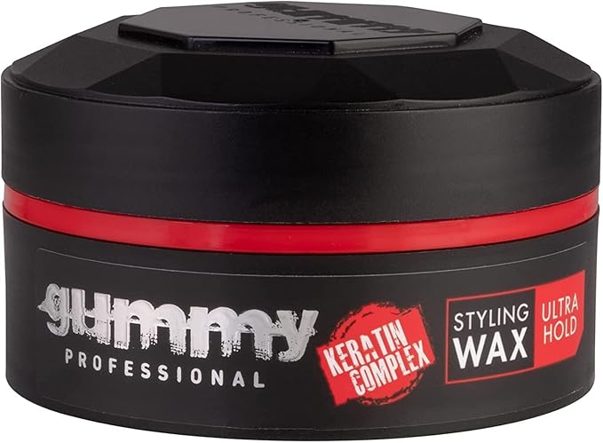 Gummy Ultra Hold Hair Styling Wax 5.07 fl.oz - Keratin Complex, 150 ml x-pression