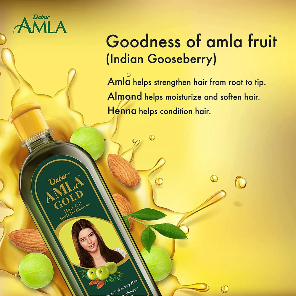 Dabur Amla Gold Hair Oil ,200 ml | 300 ml x-pression