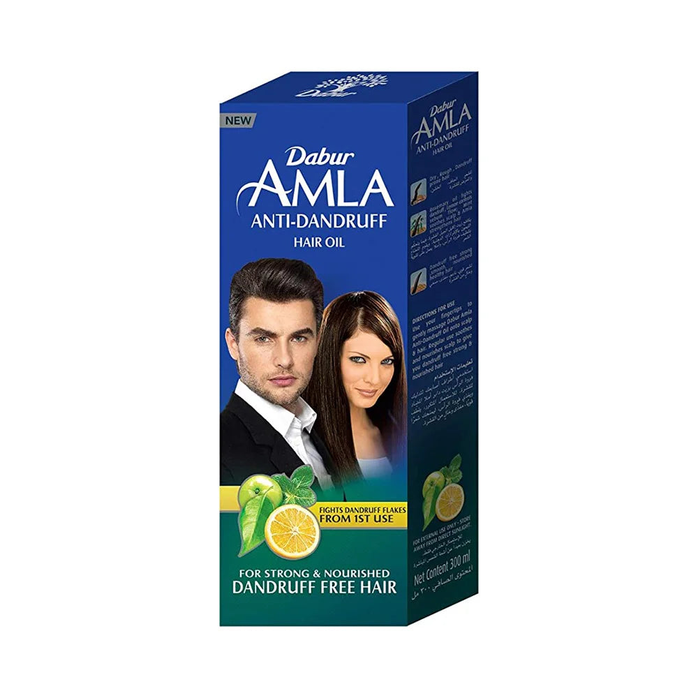 Dabur Amla Anti Dandruff Hair Oil, 200 mL x-pression