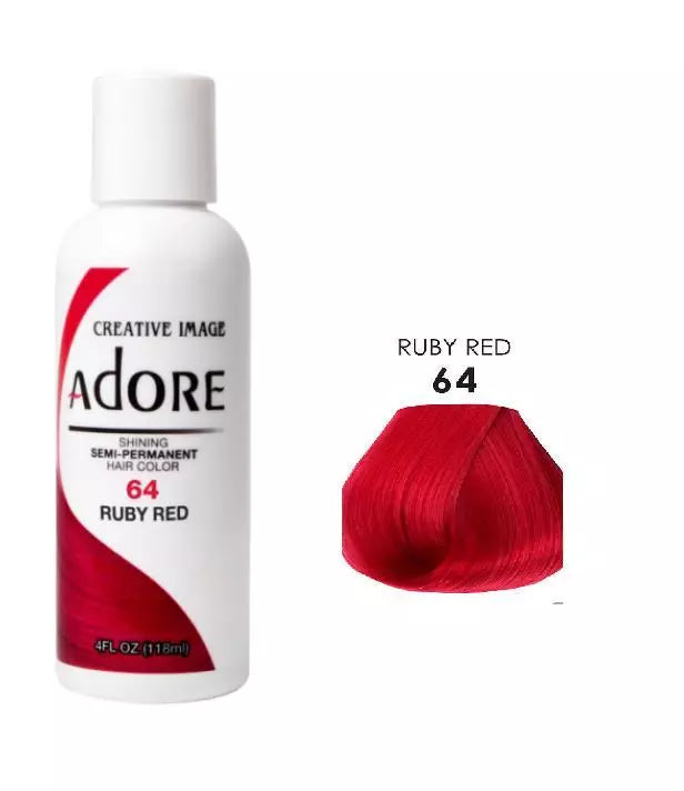 Adore Semi Permanent Hair Dye Alcohol Free Color | All Shades x-pression