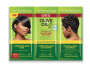 ORS Olive Oil Crème on Crème Touch-Up No-Lye Hair Relaxer Tri-Pack x-pression