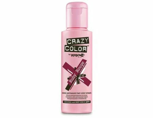 Crazy Color Semi Permanent Hair Colour Cream - 100 ml - All Colors x-pression