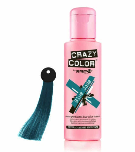 Crazy Color Semi Permanent Hair Colour Cream - 100 ml - All Colors x-pression