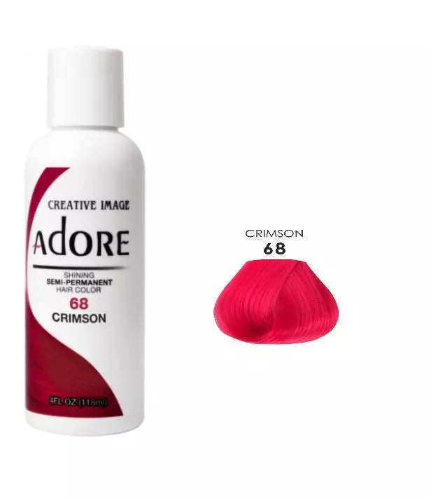 Adore Semi Permanent Hair Dye Alcohol Free Color | All Shades x-pression