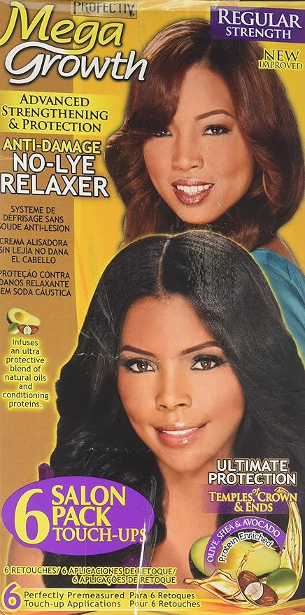 Profectiv Mega Growth Anti Damage No Lye Hair Strength Relaxer Kit x-pression