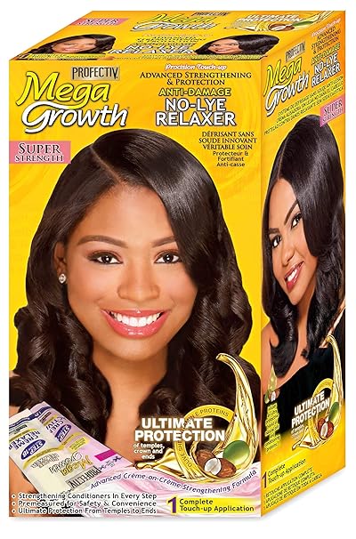 Profectiv Mega Growth Anti Damage No Lye Hair Strength Relaxer Kit x-pression