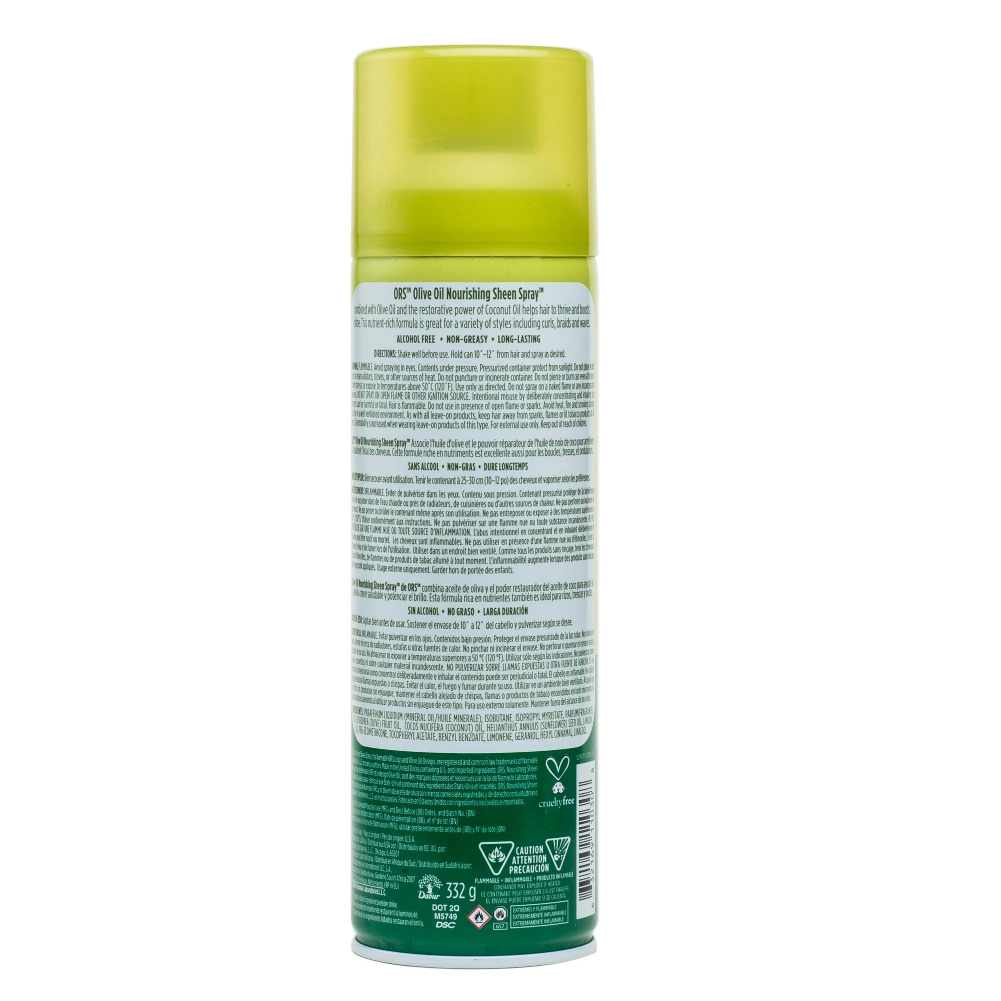 Olive Oil Ors Nourishing Sheen Spray, 11.7 oz, 481 ml x-pression