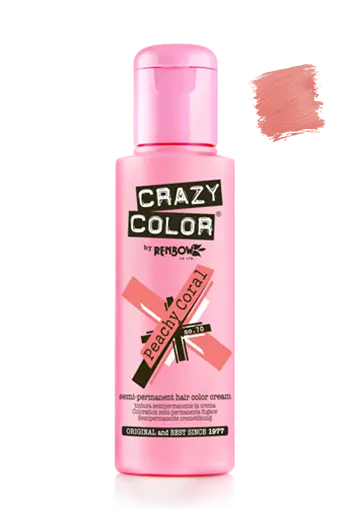 2X CRAZY COLOR SEMI PERMANENT HAIR DYE 100ml - All Colours x-pression