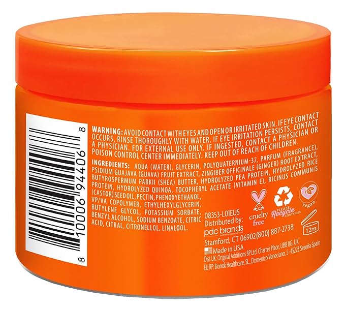 Cantu Guava Style & Strengthen, Cream Gel, 12 oz (340 g) x-pression