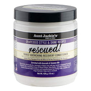 Aunt Jackie's Grapeseed Style and Shine Recipes Rescued Thirst Quenching Hair Recovery Conditioner Repair Treatment, Seals in Moisture, 15 oz x-pression