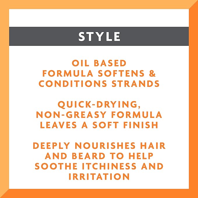 Cantu Men Hair And Beard Oil, 3.4 Ounce (100 ml) x-pression