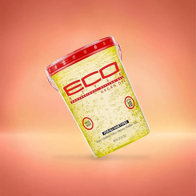 Ecoco Style Professional Styling Gel with Argan Oil - Moisturizing, Weightless, All-day Shine x-pression
